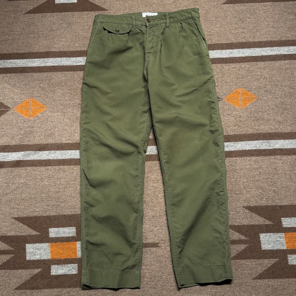 YMC 올리브 백사틴 밀리터리 치노 팬츠 32 상품이미지1