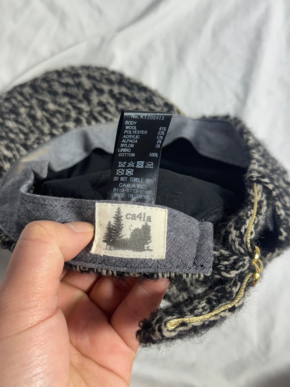 Ca4la 니트 볼캡 상품이미지9