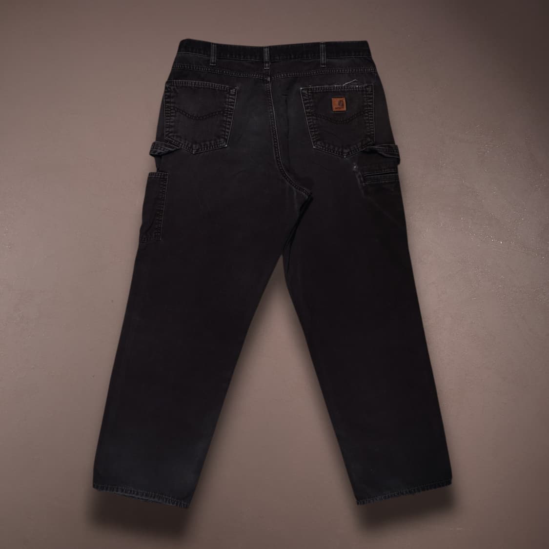 칼하트 카펜터 데님 팬츠 흑청 상품이미지7