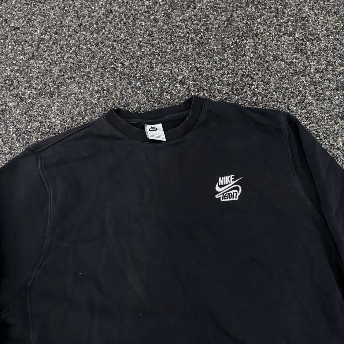 나이키 멀티로고 블랙 맨투맨 상품이미지2