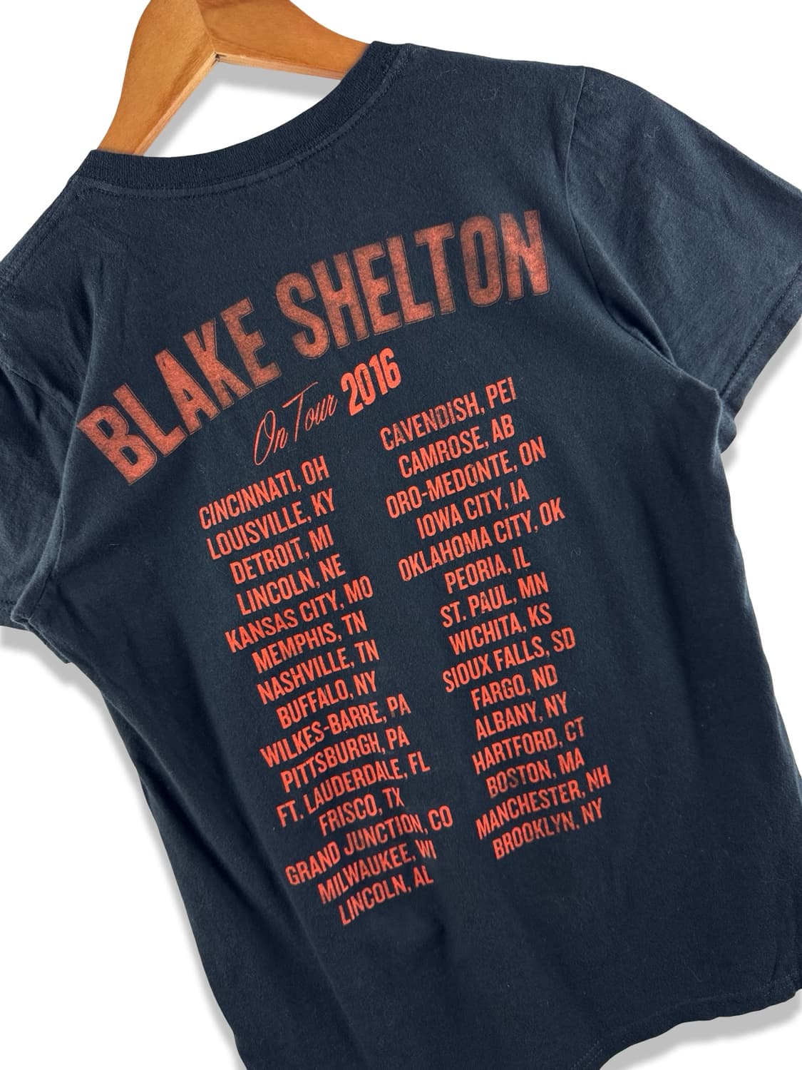 Blake Shelton 2016 Tour 티셔츠3242 상품이미지5