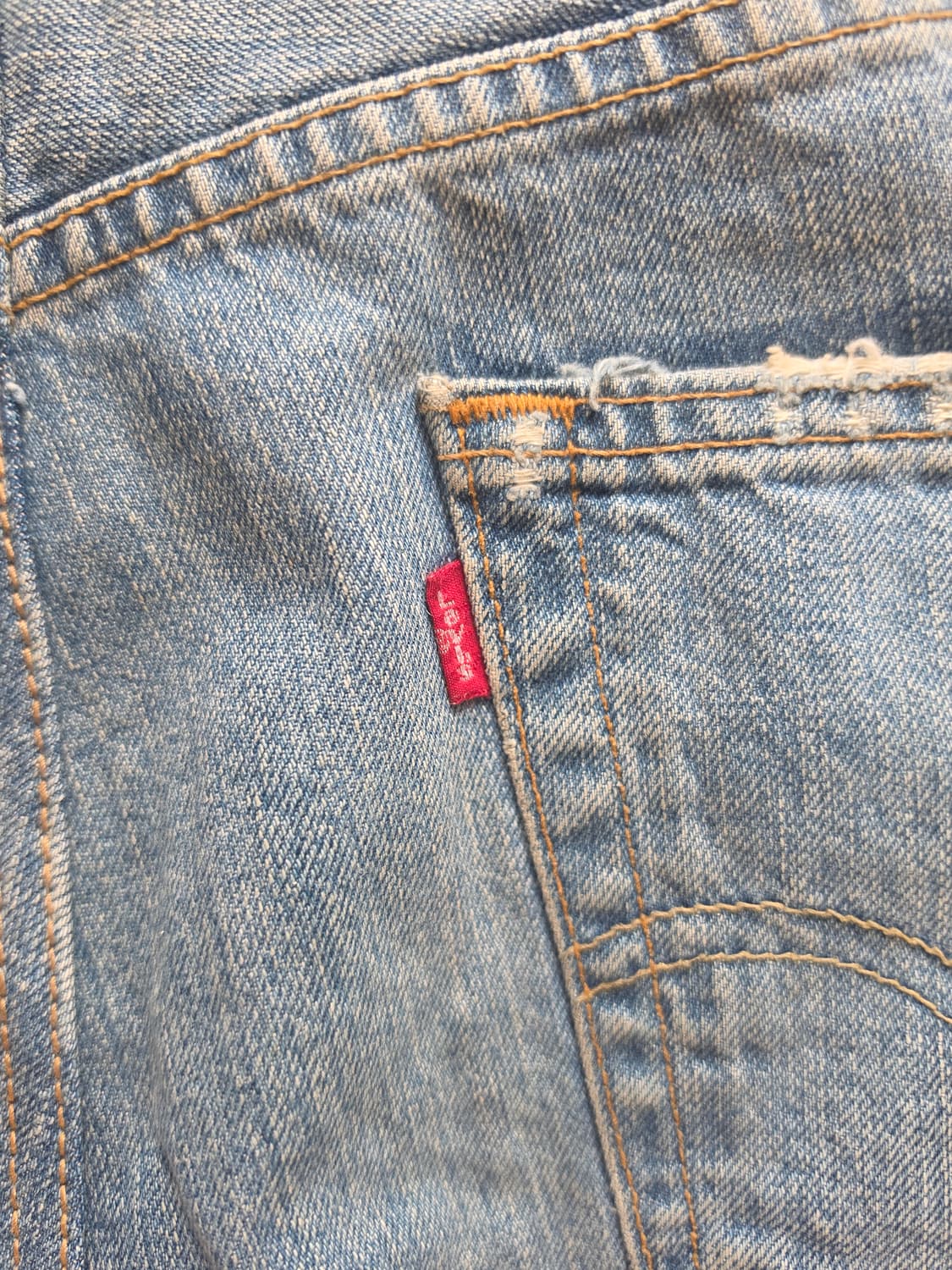 #리바이스(Levi's) 오리지널 501 데님 팬츠 W36 L30 상품이미지9