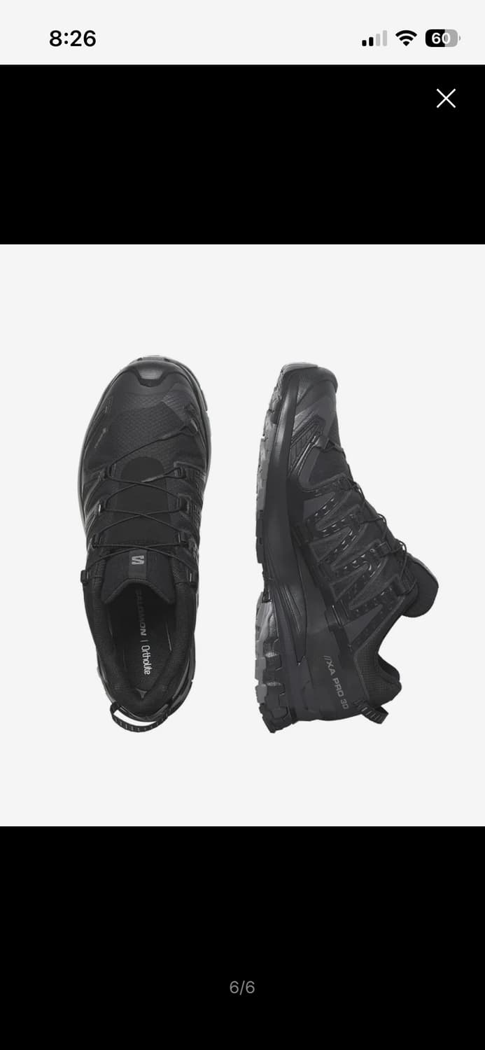 살로몬 / XA 프로 3D V9 GTX - 블랙:팬텀:퓨터 / 265 상품이미지7