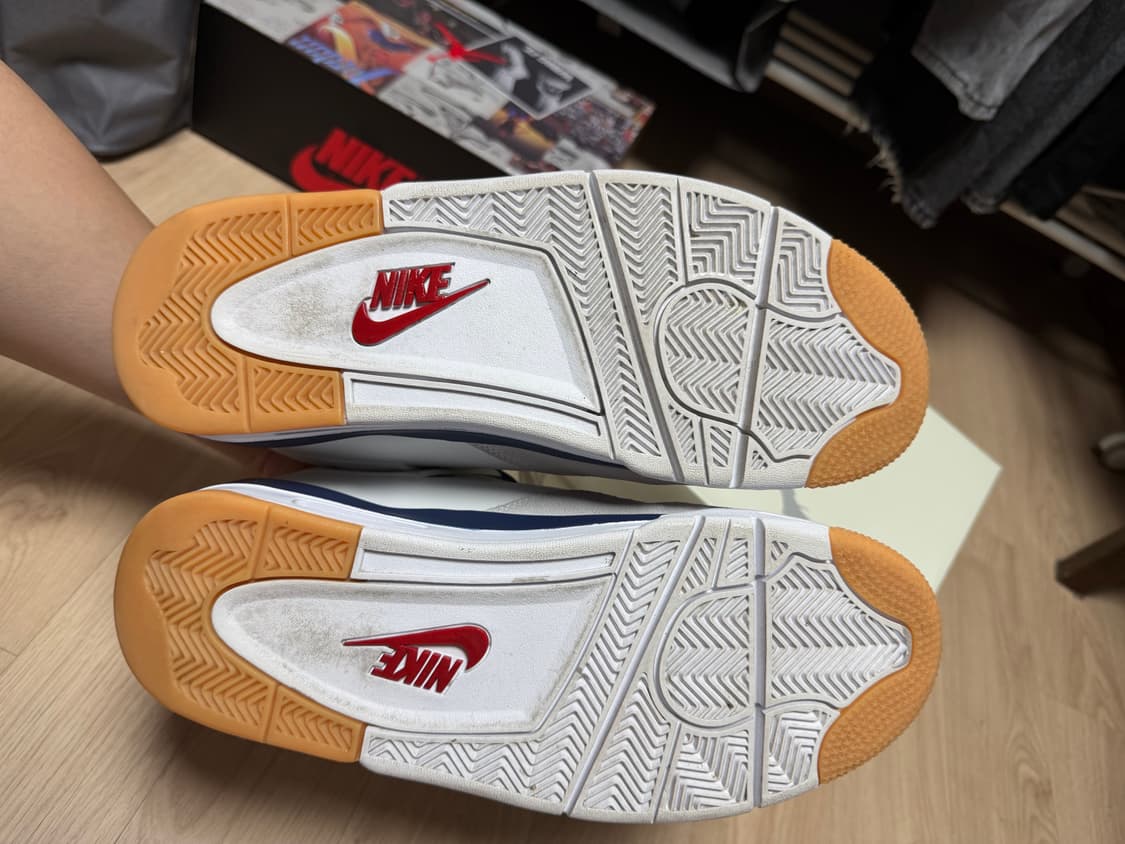 조던4 x SB 네이비 285사이즈 상품이미지6