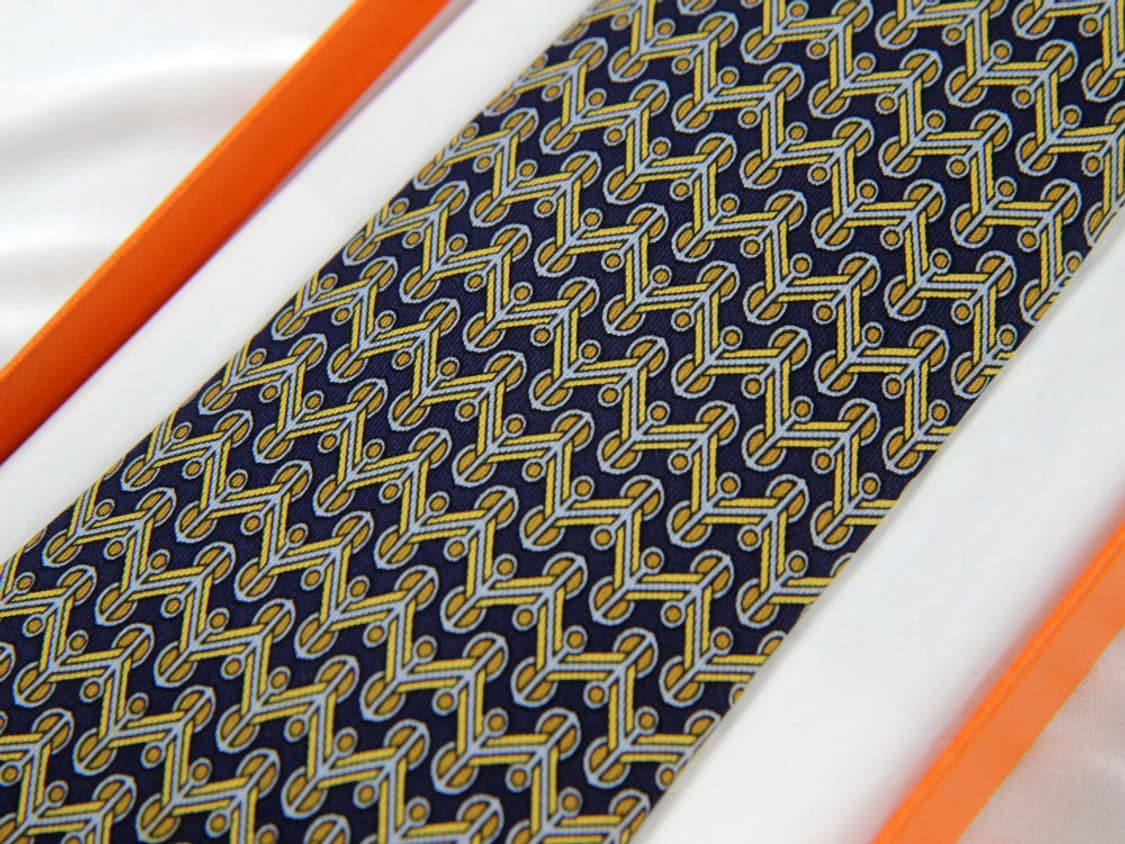 에르메스 8.4cm S등급 남자 명품 넥타이 상품이미지2