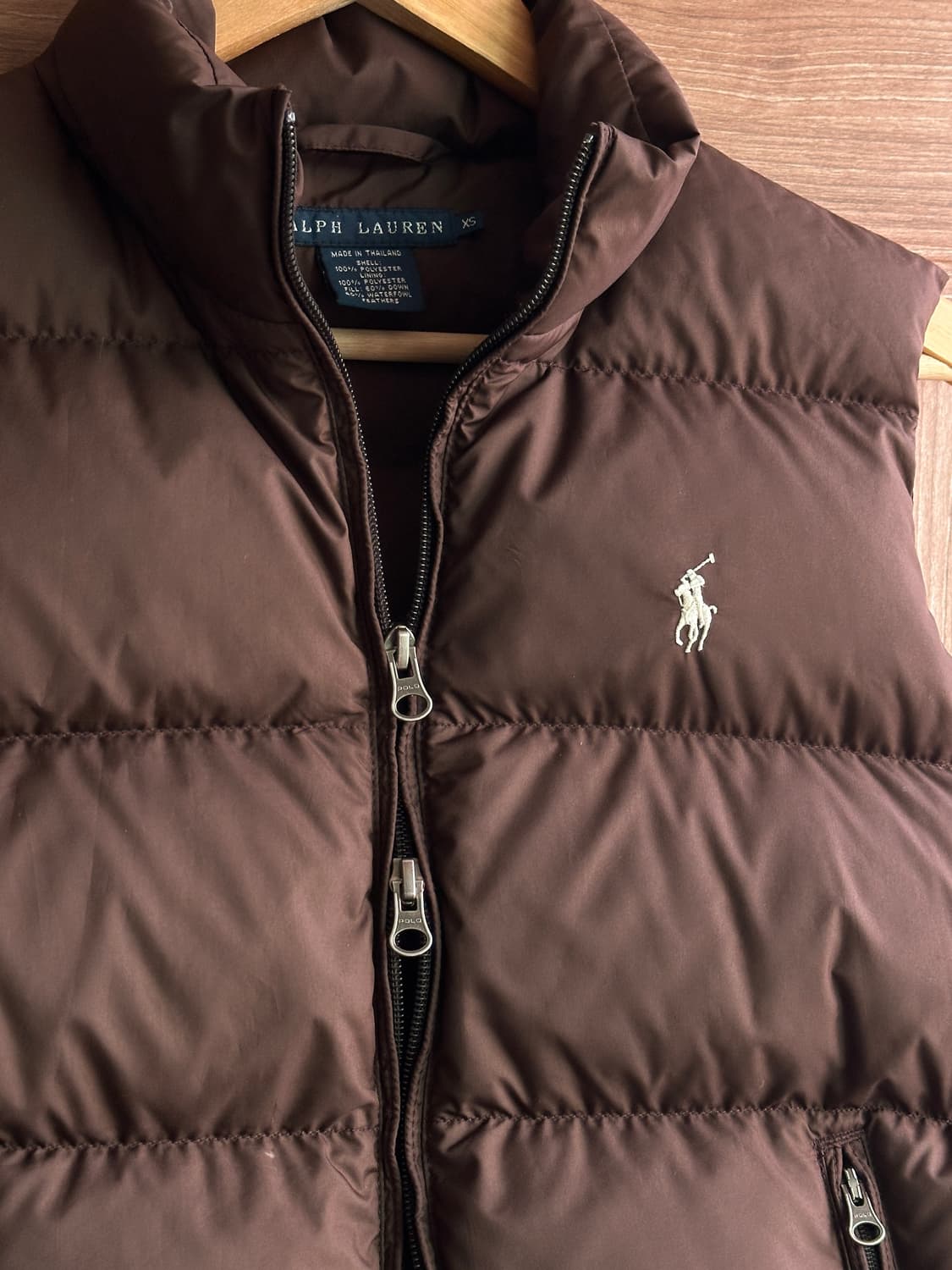 폴로 랄프로렌 여성 패딩 조끼 XS 상품이미지5