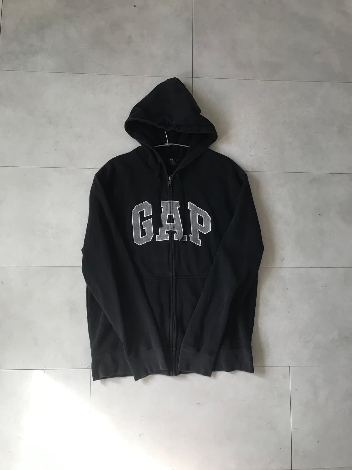 갭 블랙 후드집업 상품이미지6