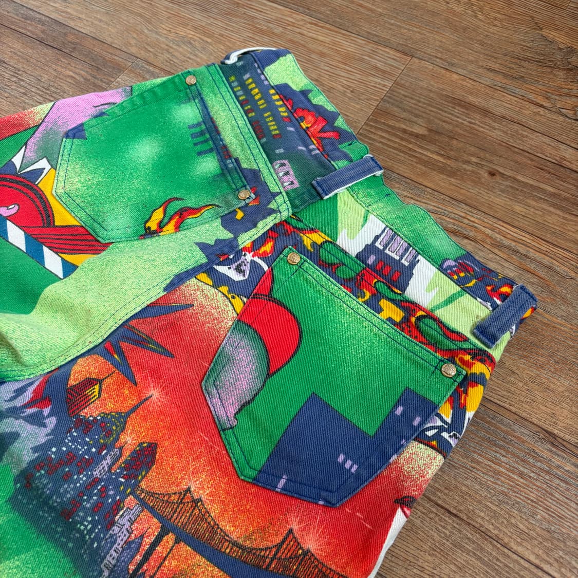 90s 아카이브 24 베르사체 정품 데님 청바지 VJC 빈티지 상품이미지5