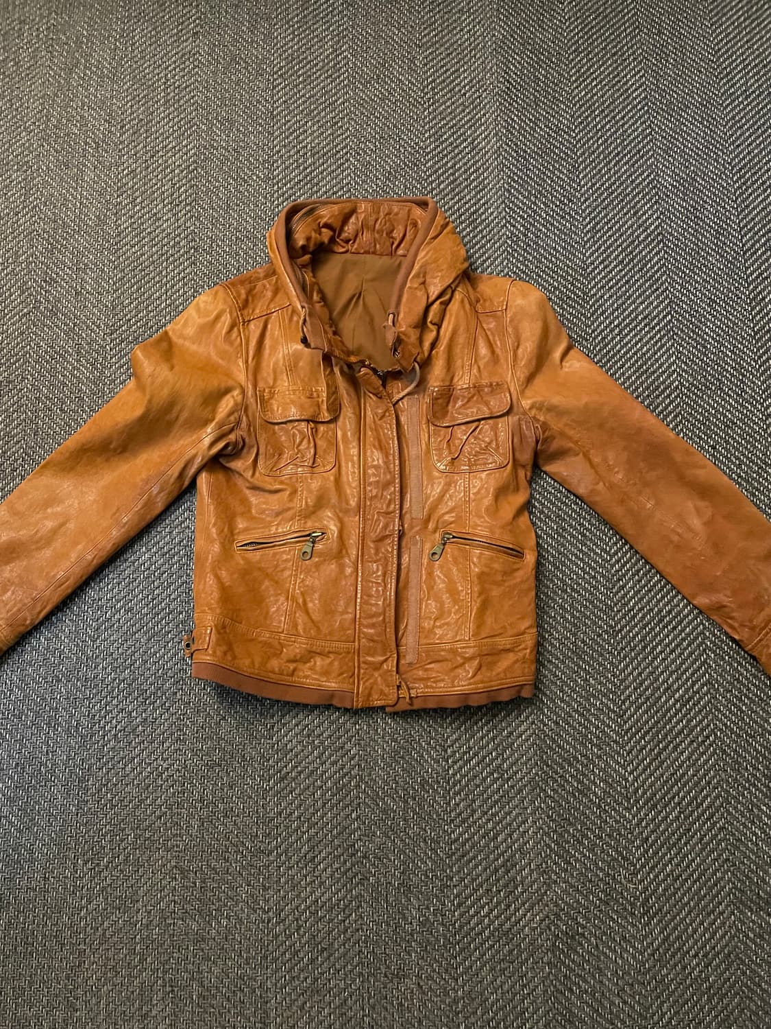 빈티지 양가죽 자켓 상품이미지1