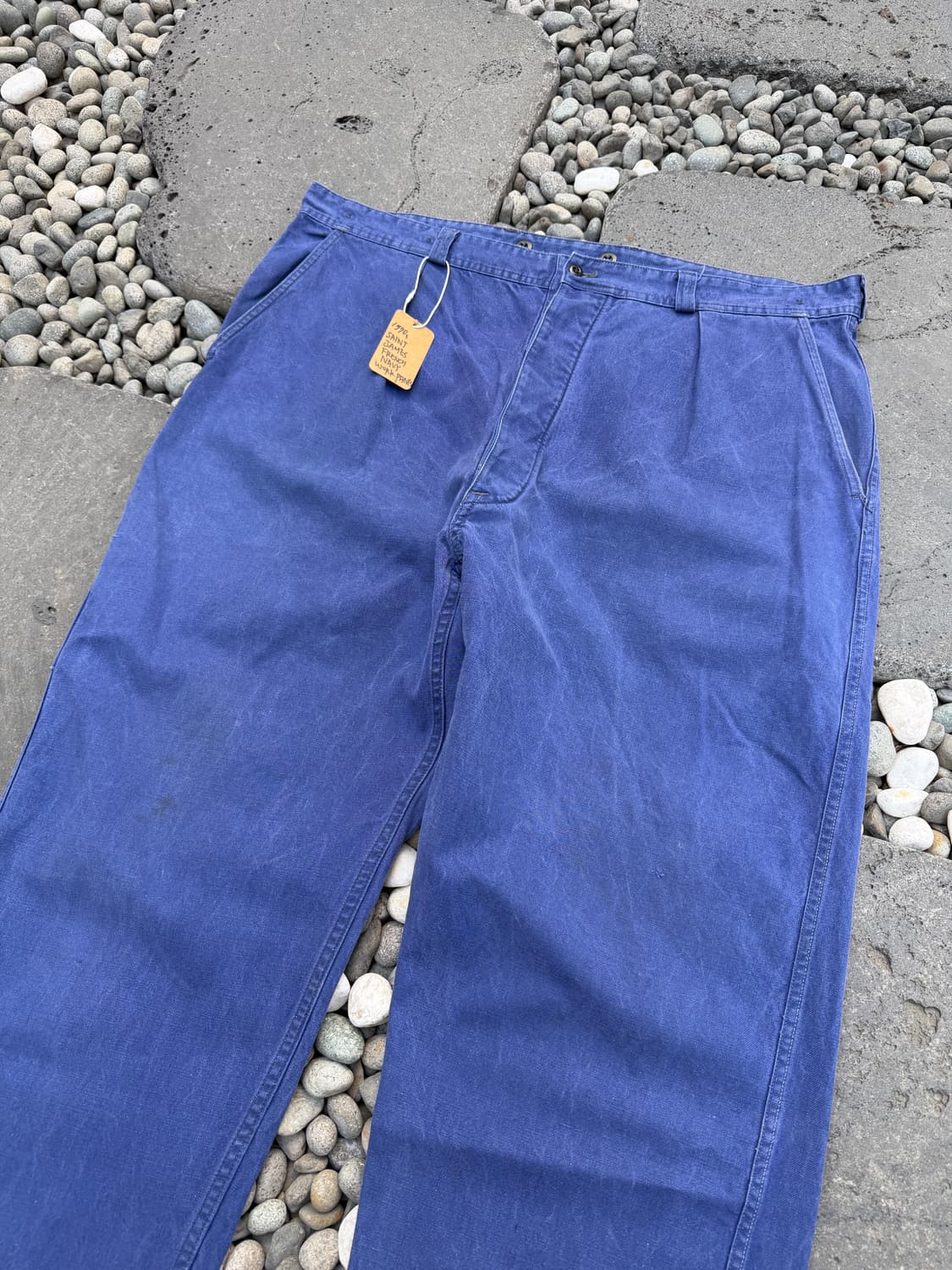 1970s SAINT JAMES HARD FADED 페이드 프렌치워크팬츠 상품이미지7