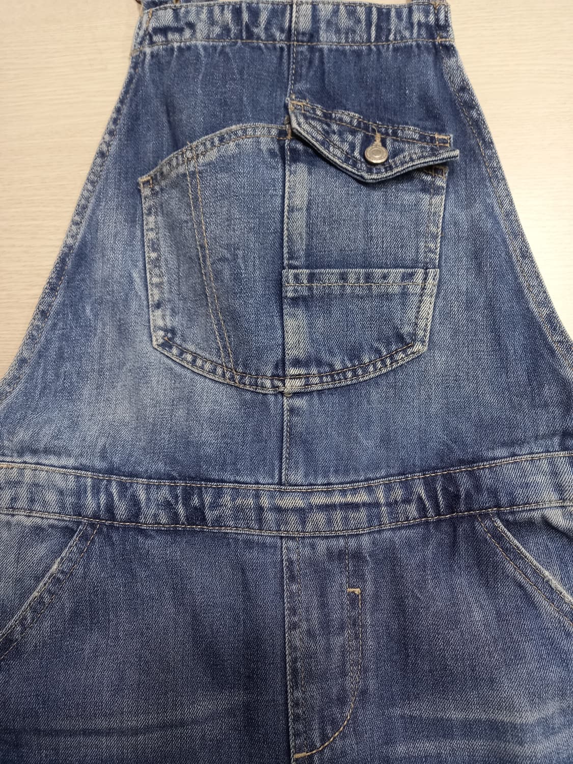 26-27 ZARA TRF 데미지워싱 멜빵진 26-616 상품이미지5