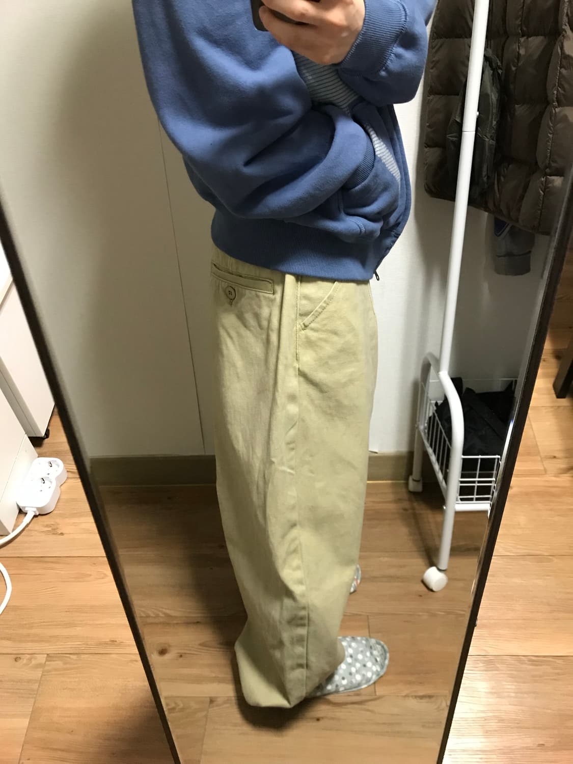 스웨이드 팬츠 상품이미지2