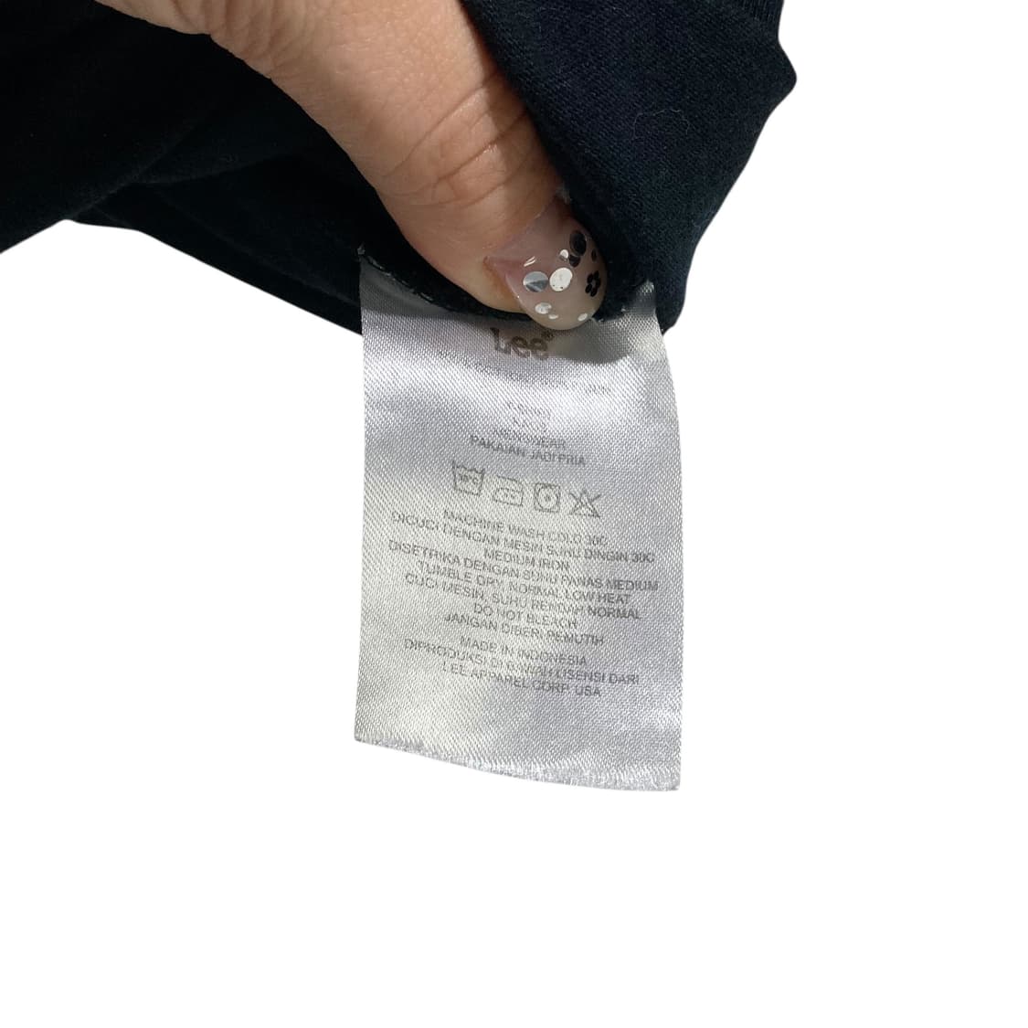 Lee 블랙 반팔 상품이미지4