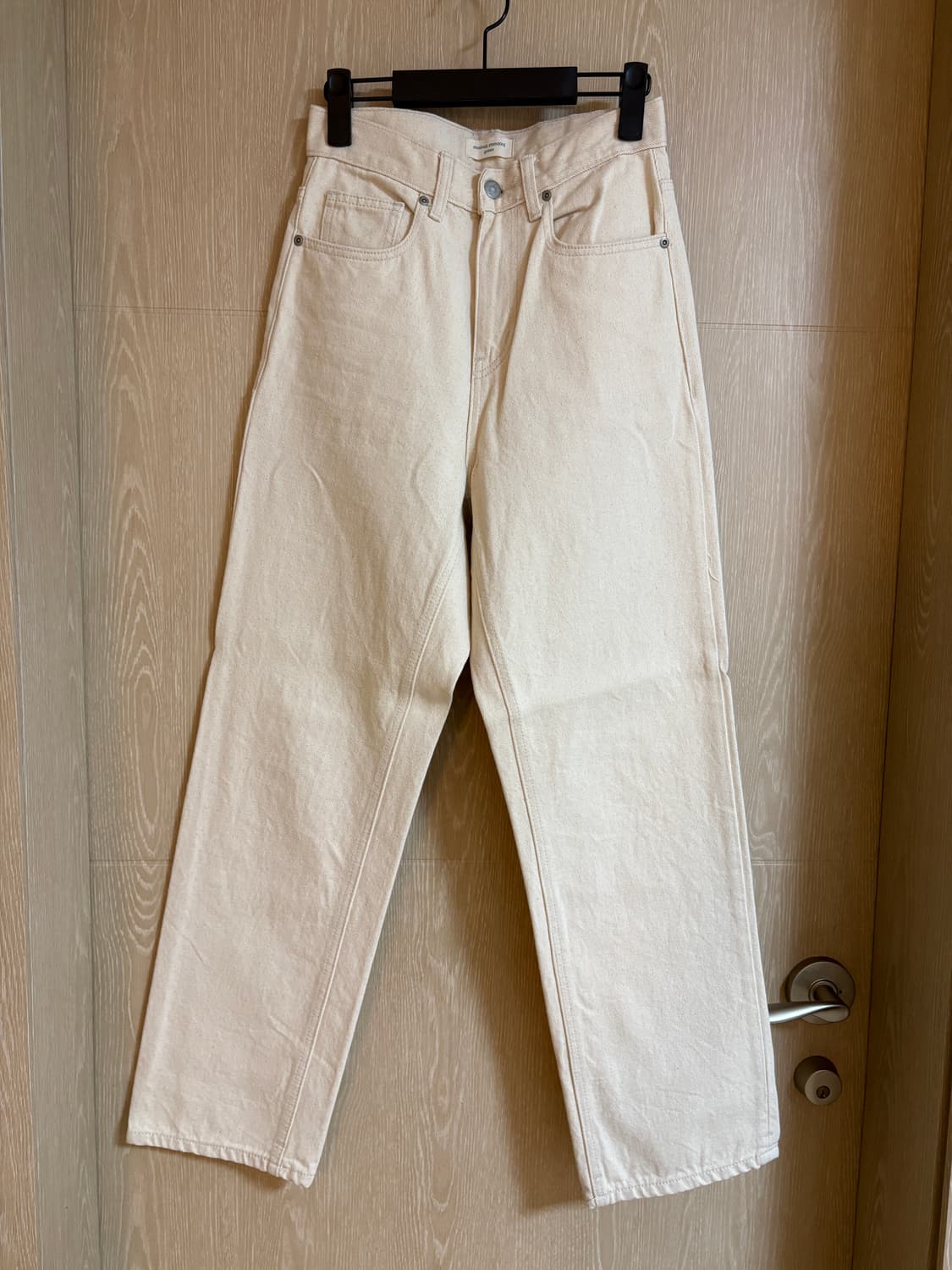 무신사스탠다드우먼 스트레이트 베이지데님 상품이미지1