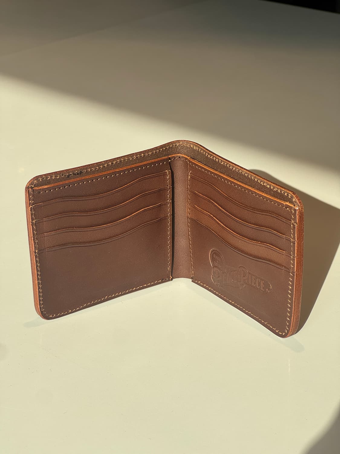 사시코 스티치 데님 반지갑 상품이미지3