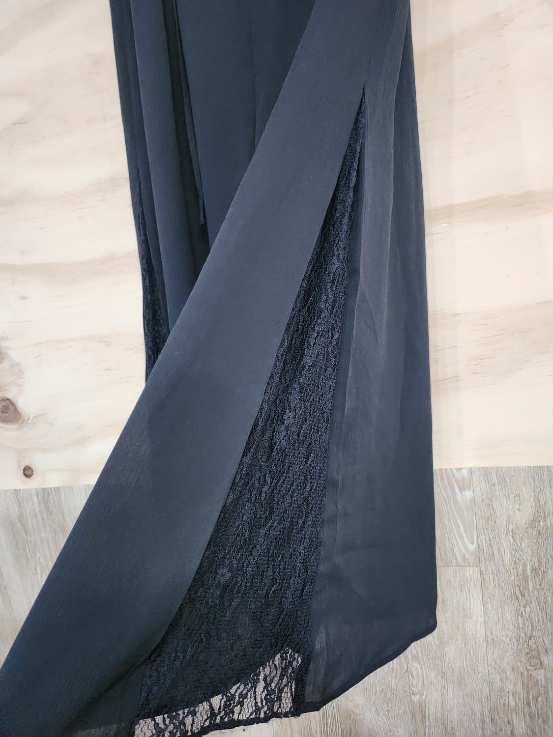 1172) 꼼빠니아 레이스 포인트 와이드 팬츠 상품이미지3