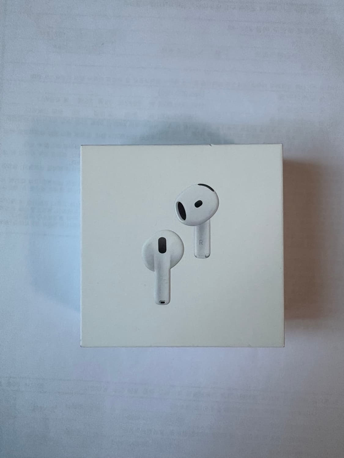 에어팟 4세대 노이즈캔슬링(미개봉) 상품이미지1