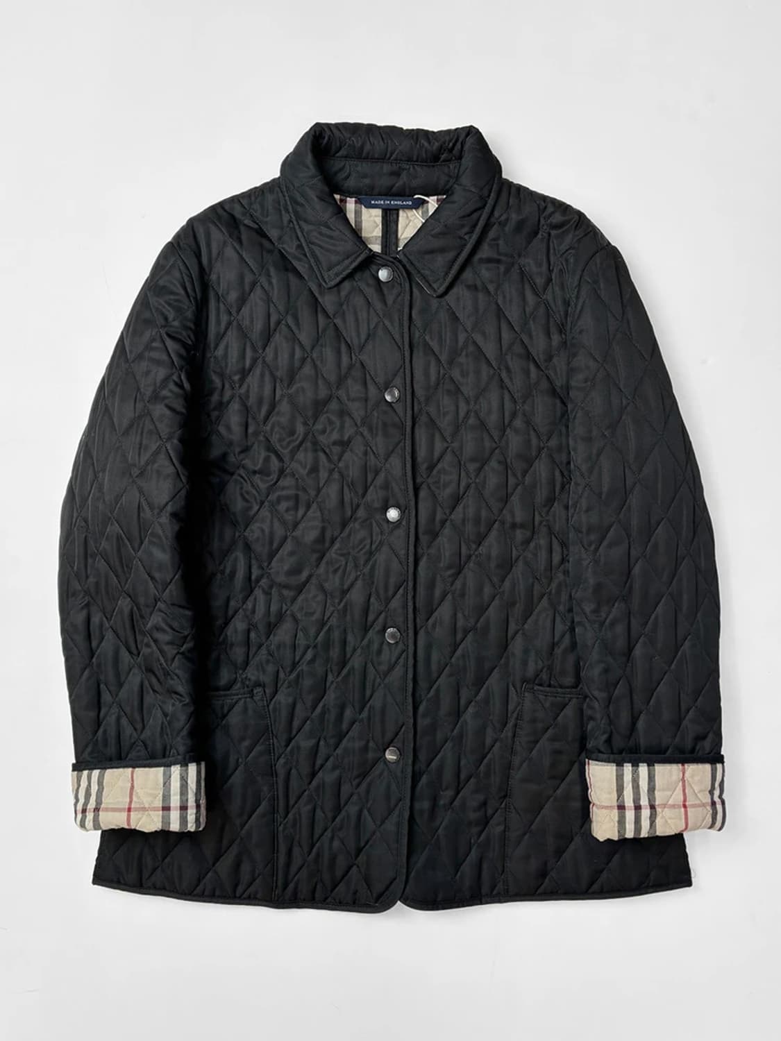 버버리 00's 체크 안감 퀼팅 자켓 PN5520 상품이미지1