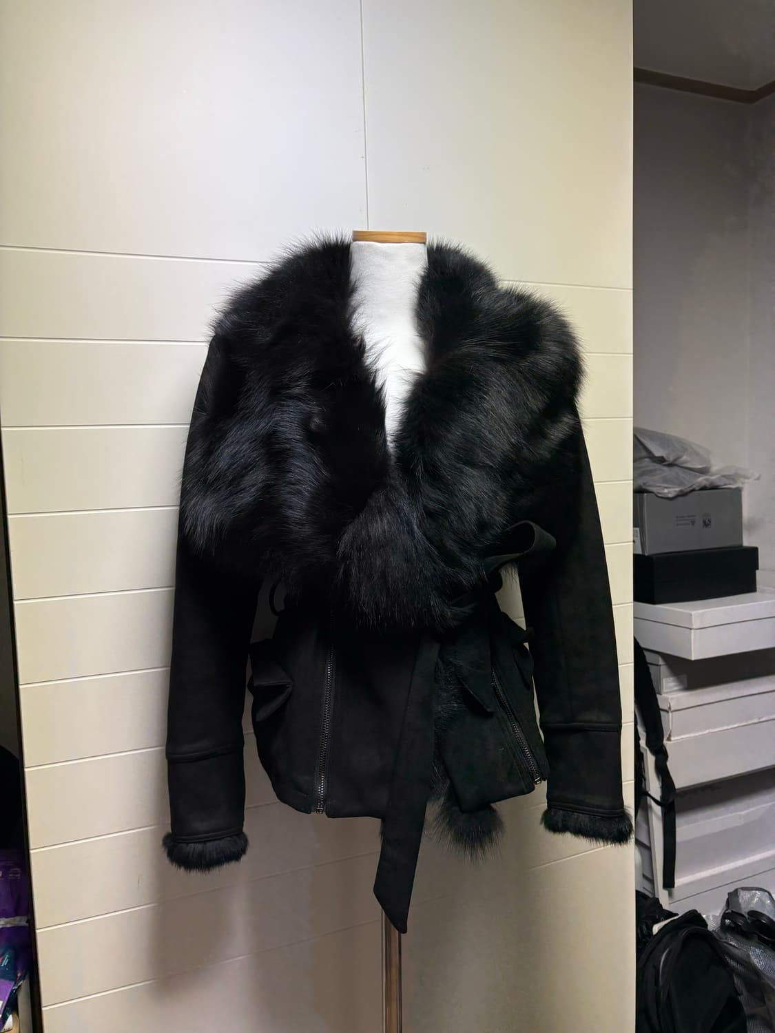 빈티지 락시크 퍼카라 자켓 상품이미지1