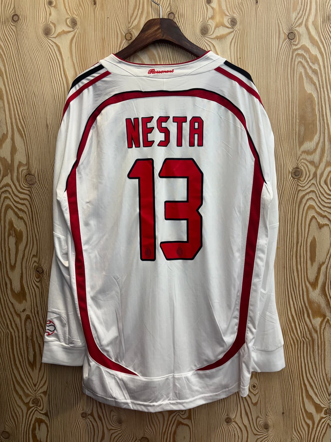 06/07 아디다스 AC 밀란 어웨이 긴팔 유니폼 상품이미지3