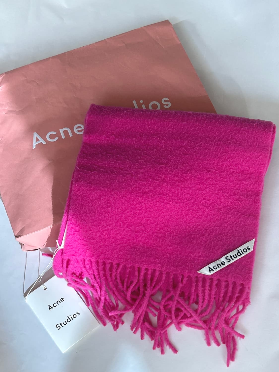 아크네 스튜디오 Acne Studios 프린지 울 머플러 상품이미지6