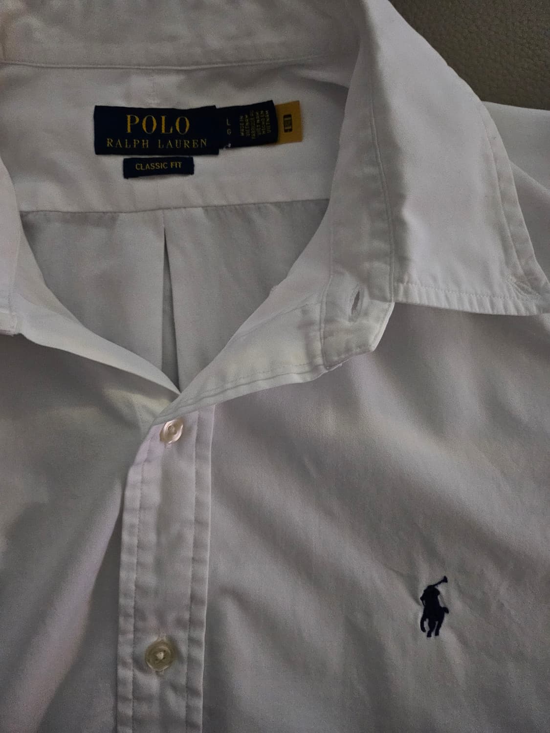 [거의 새것] 폴로 랄프로렌 셔츠 남방 클래식 L 상품이미지2