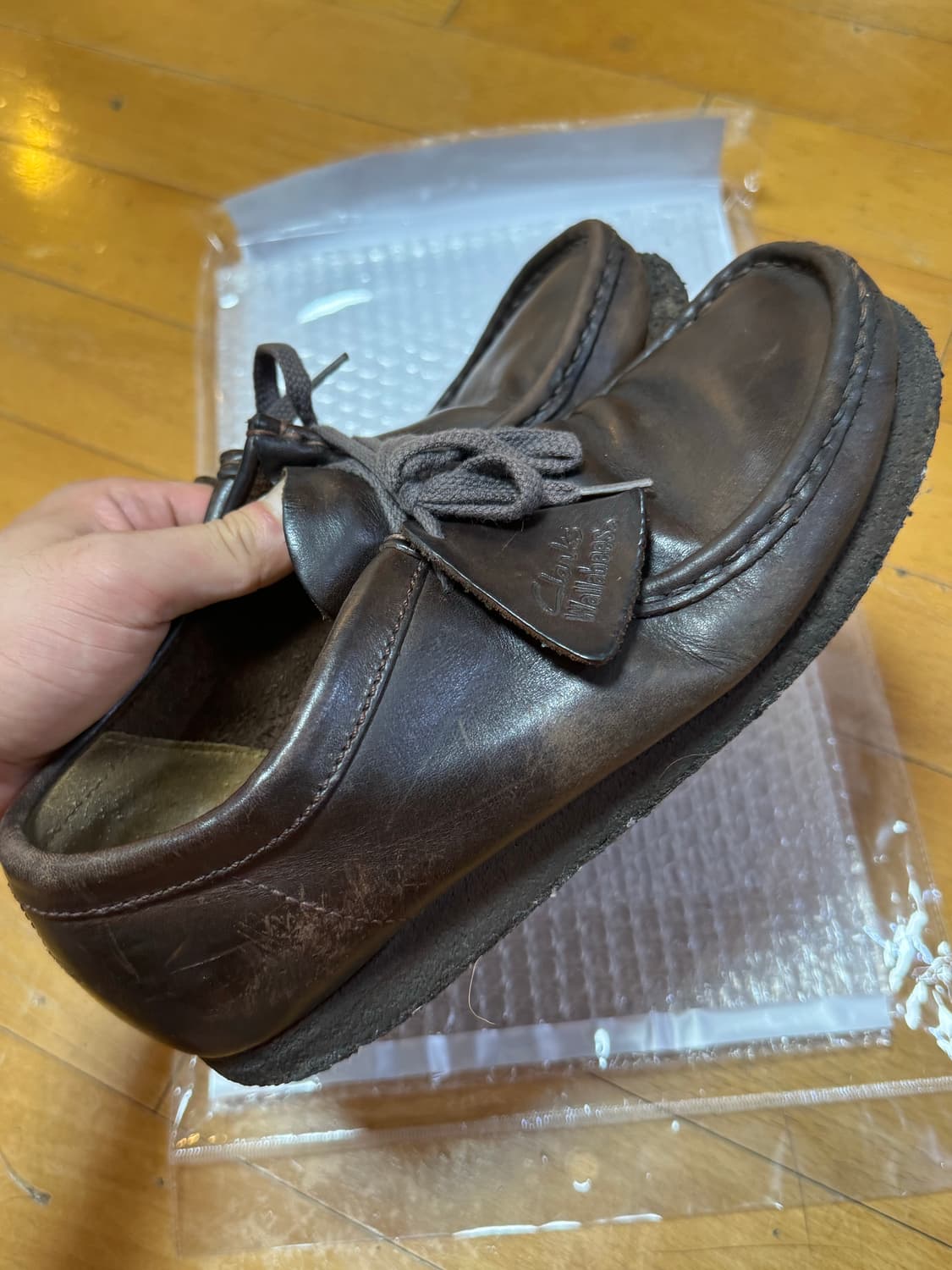 Clarks 클락스 왈라비 레더 255/ Men UK6.5 상품이미지1