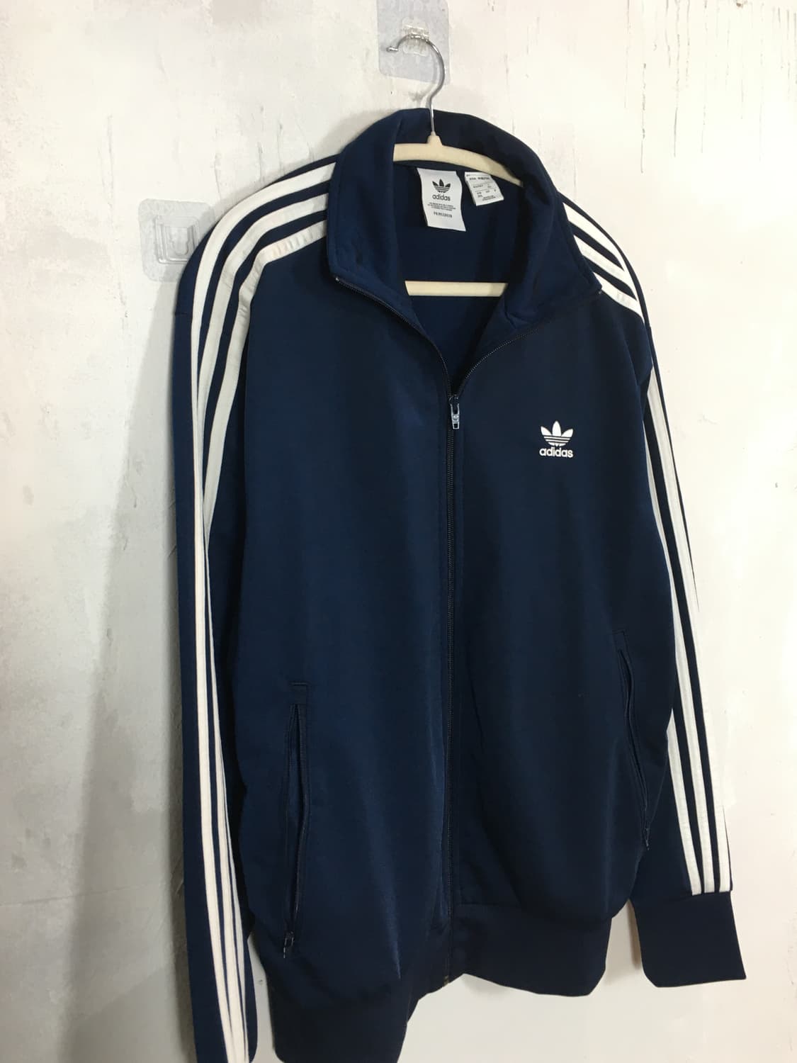 아디다스 배켄바우어 트랙탑 네이비 상품이미지3