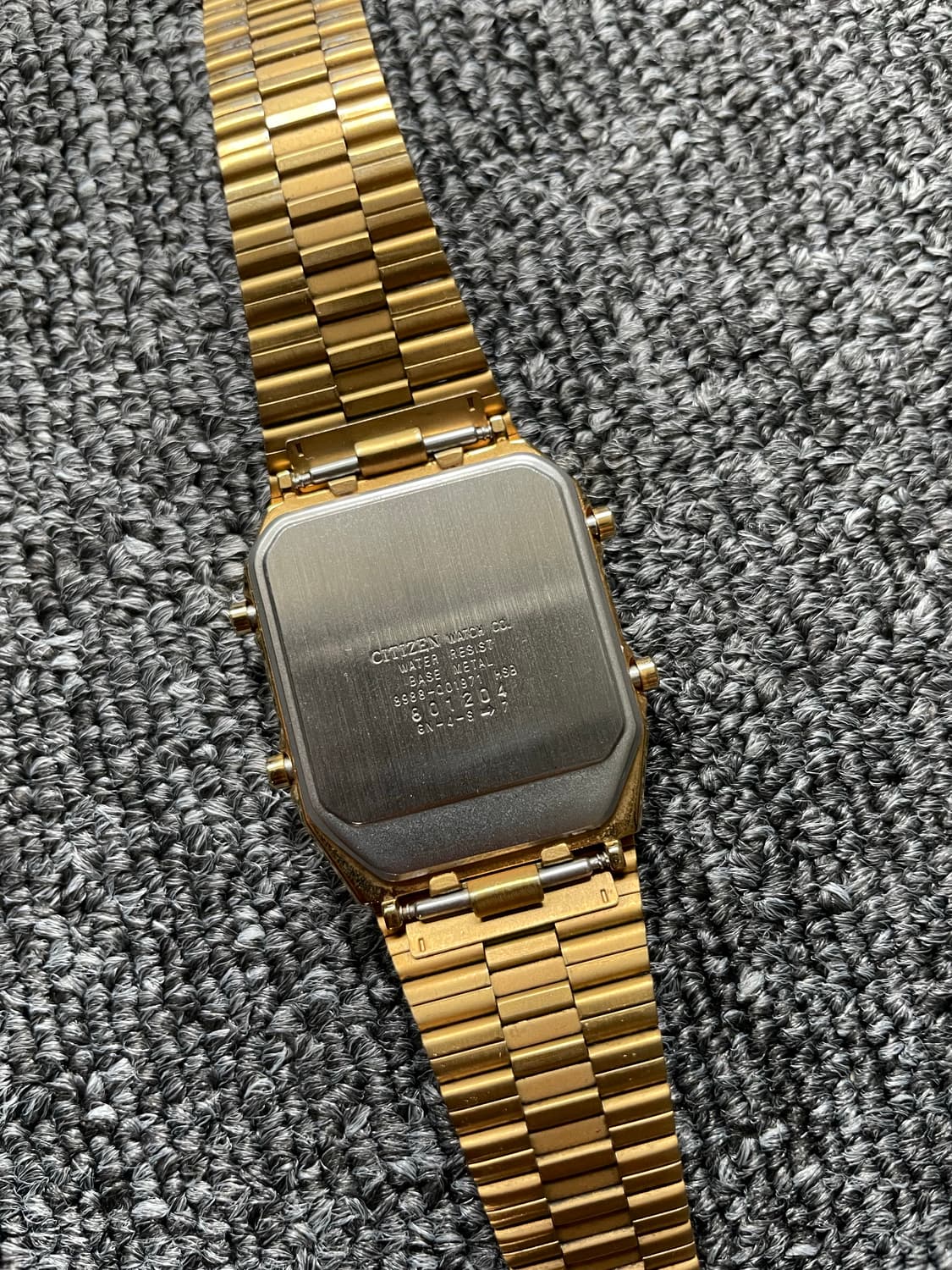 시티즌 아나디지템프 금장 골드 흑판 상품이미지8