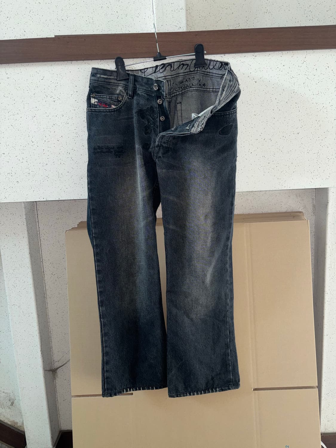 Diesel Vintage Slammer Dragon Embroidery 상품이미지1