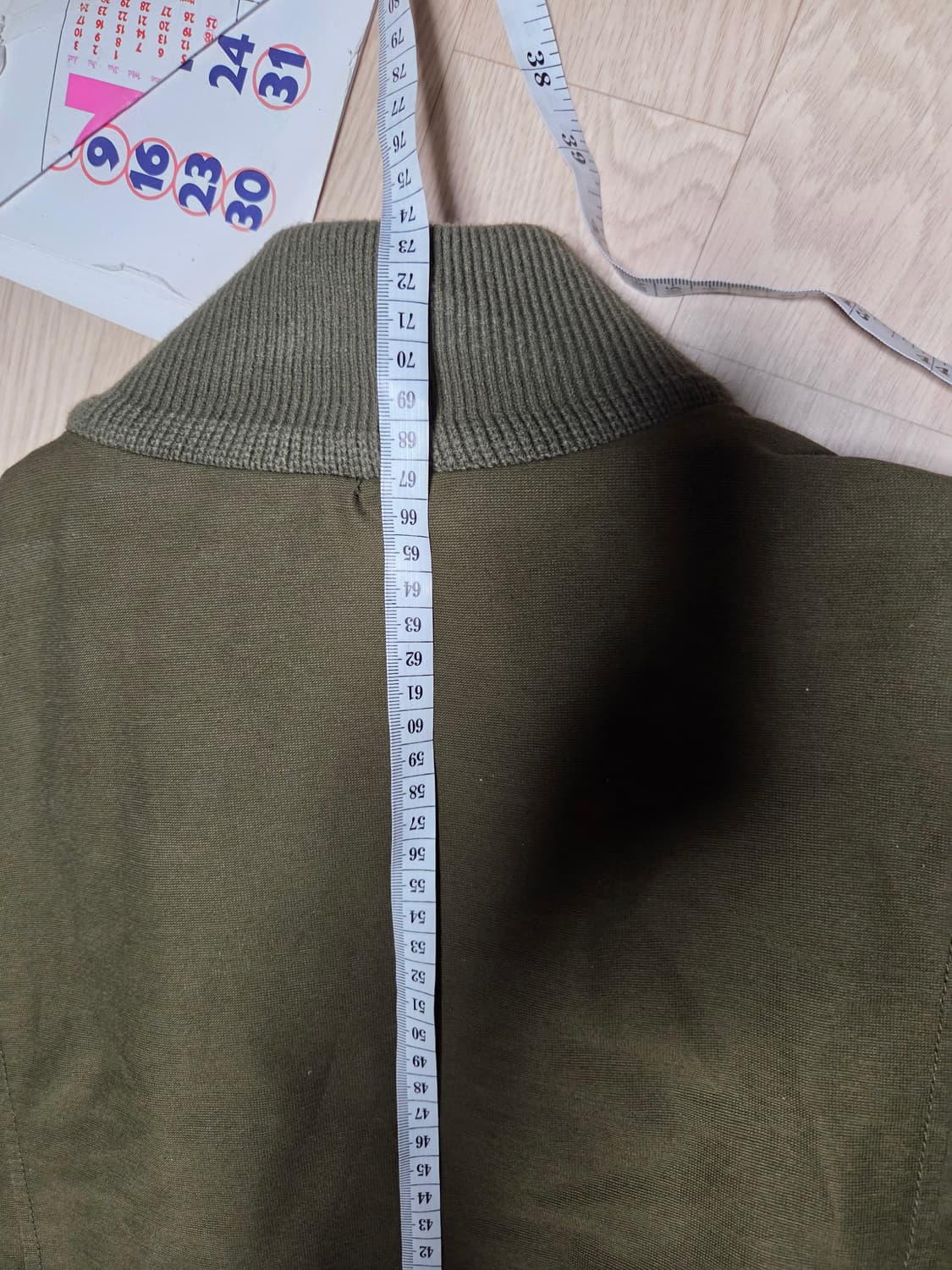 WHO A U 점퍼 밀리터리 상품이미지8