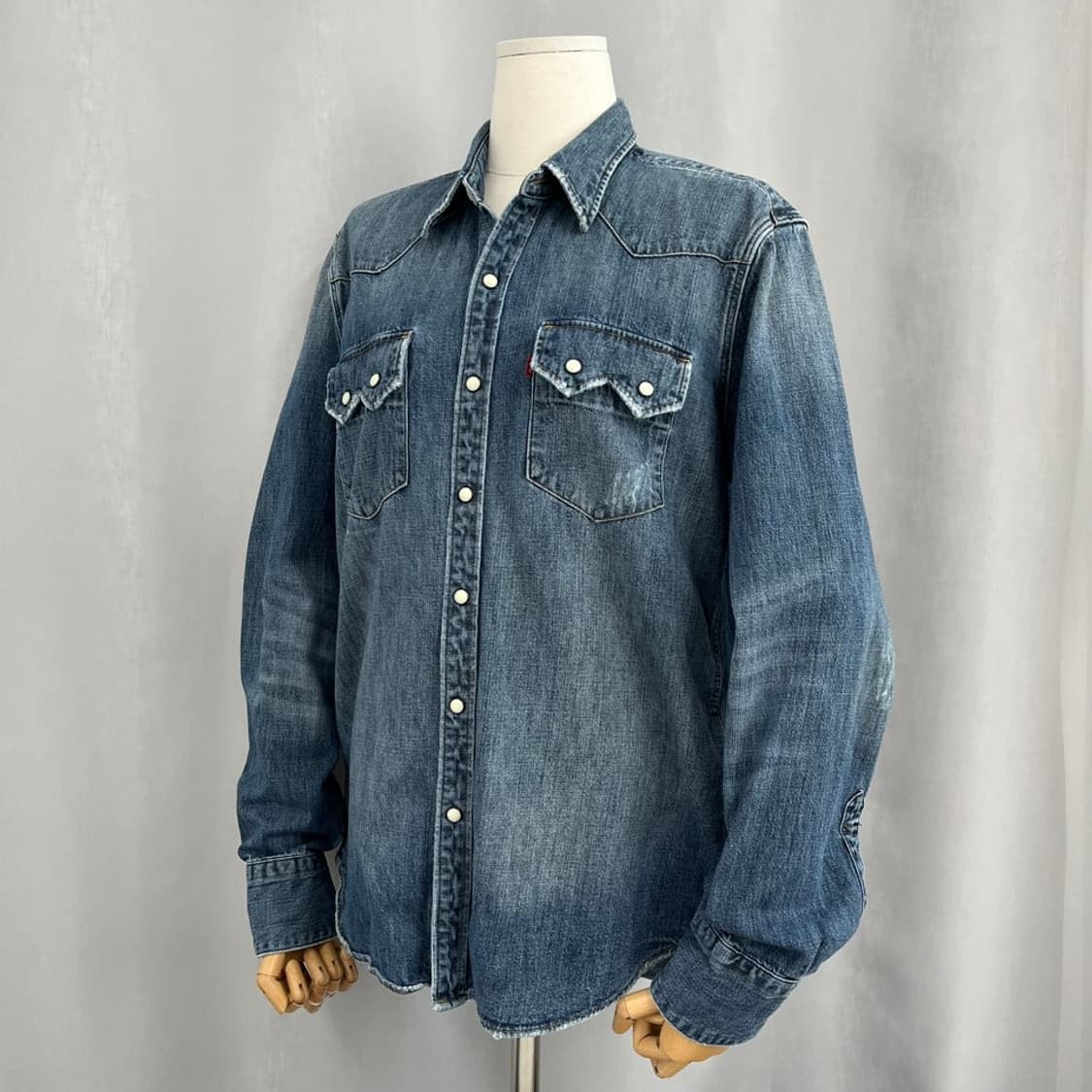 리바이스 웨스턴 데님 셔츠/#3620 상품이미지2