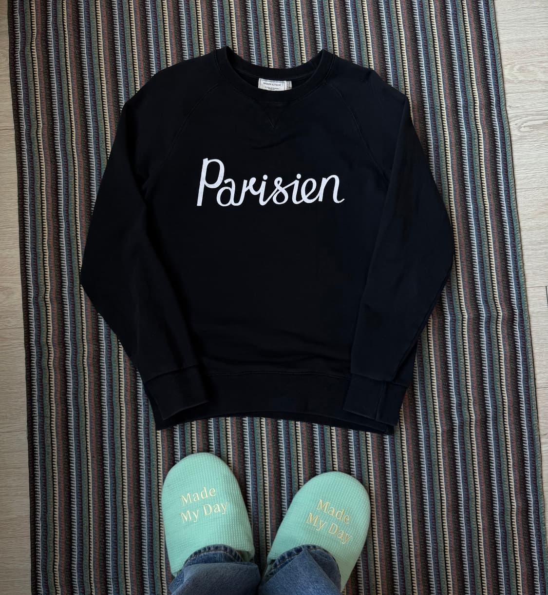 메종키츠네 맨투맨 상품이미지2