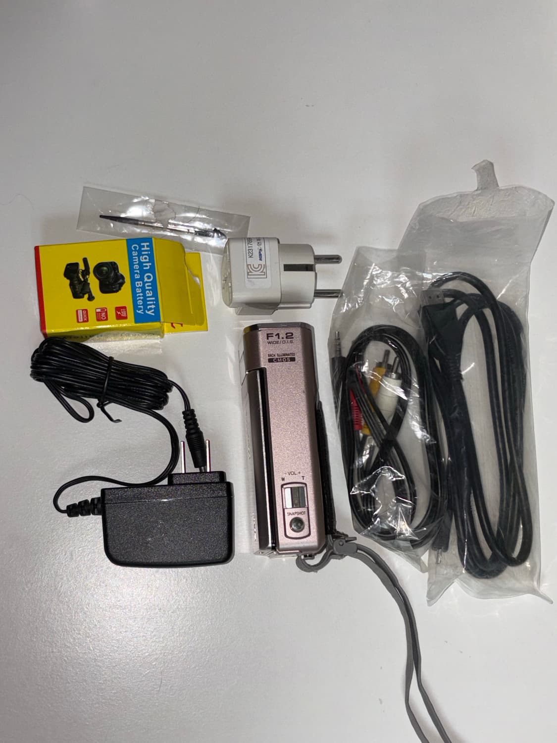 JVC Everio GZ-V590 핑크색 캠코더 풀박 상품이미지4