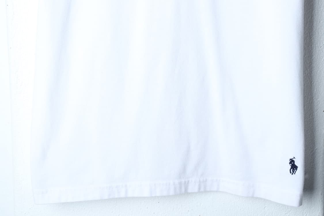 (L-XL) 폴로 랄프로렌 반팔 티셔츠 브이넥 화이트 포니-H30122 상품이미지4