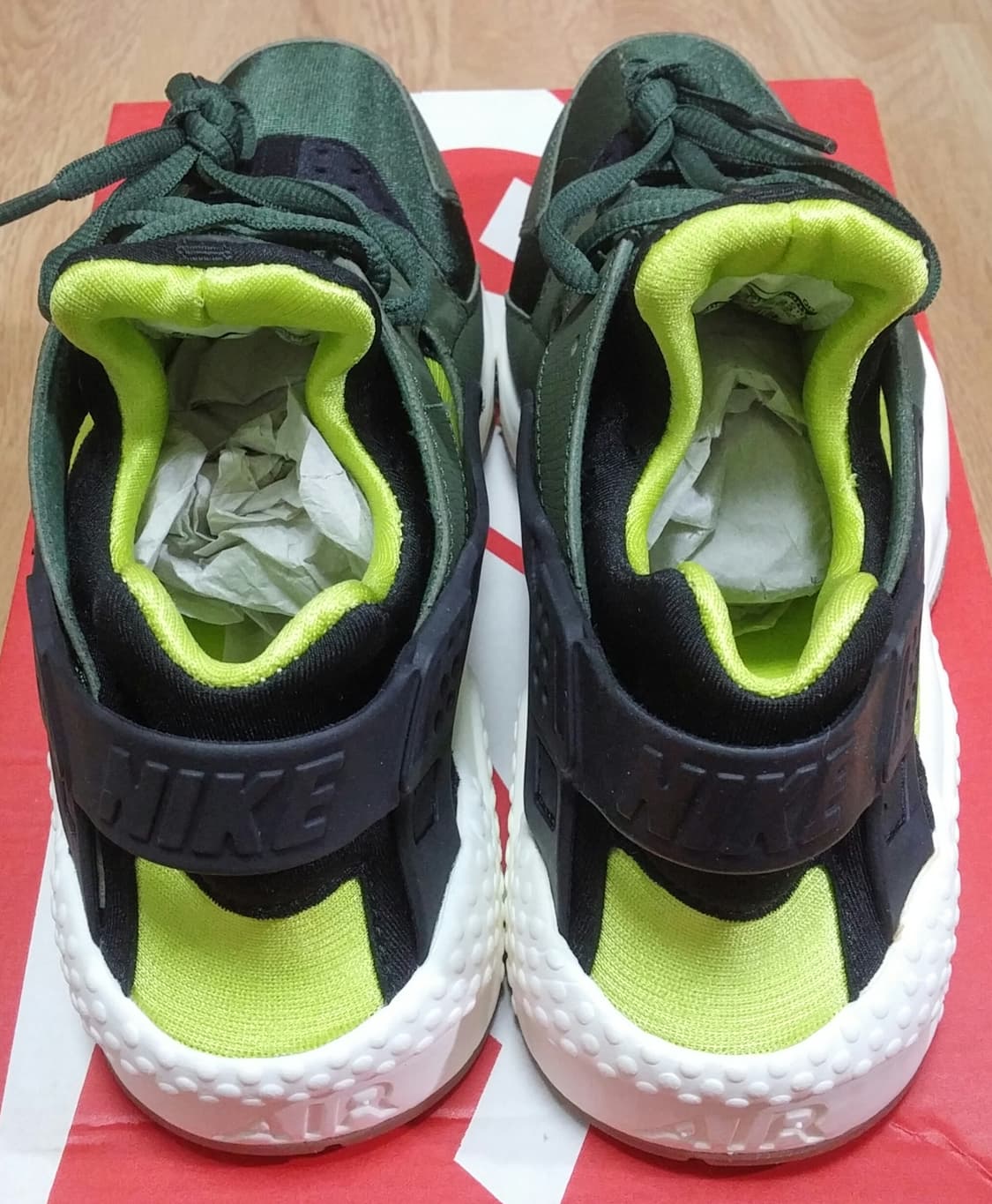 [NIKE] 나이키 허라취 런 메탈 그린 235 (새상품) 상품이미지4