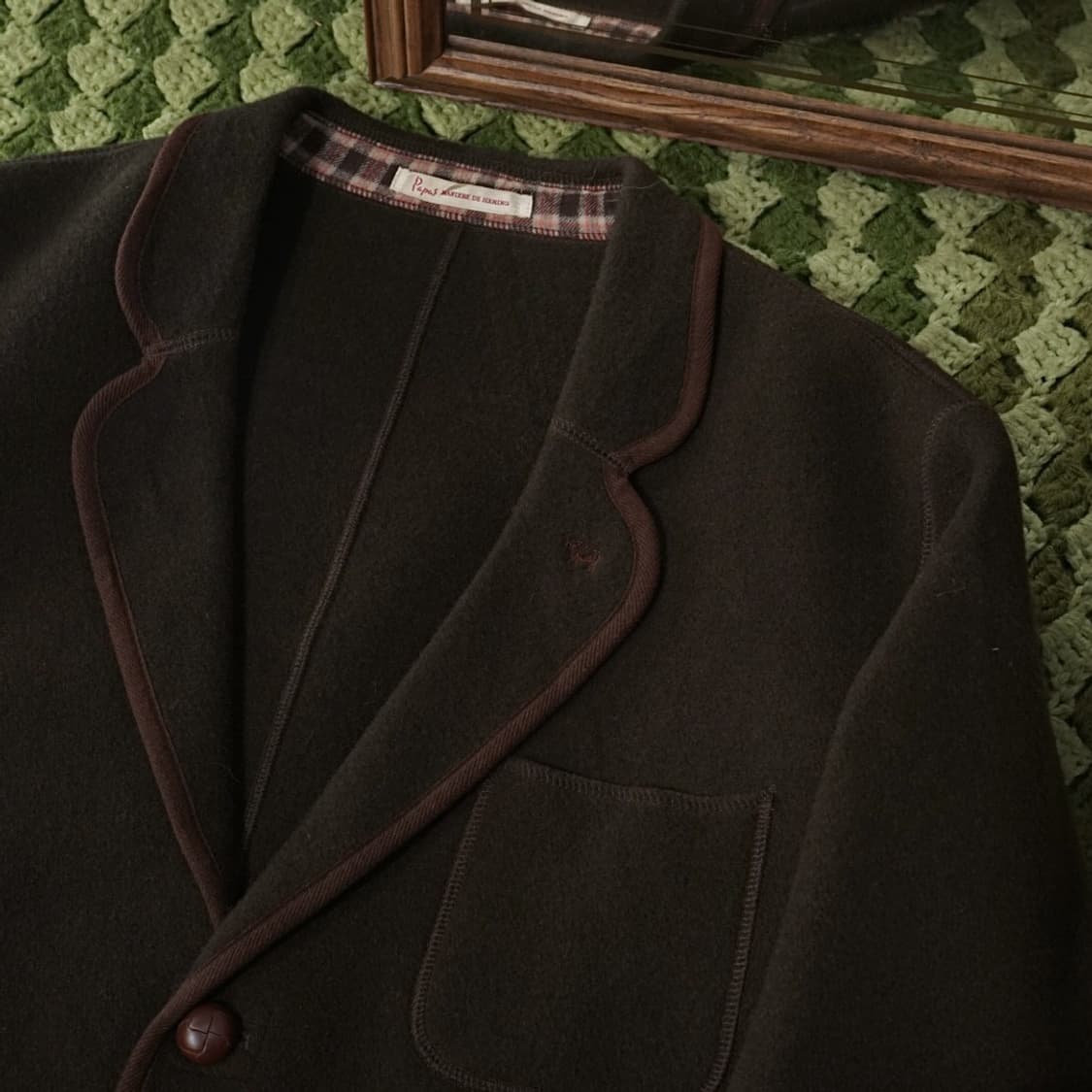 파파스 Japan 3버튼 울 자켓 상품이미지6