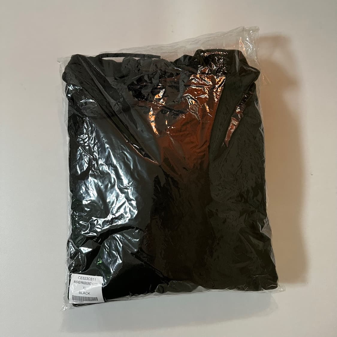 카브엠트 워시드 프라듈란스 후드 블랙 - 23SS 상품이미지3