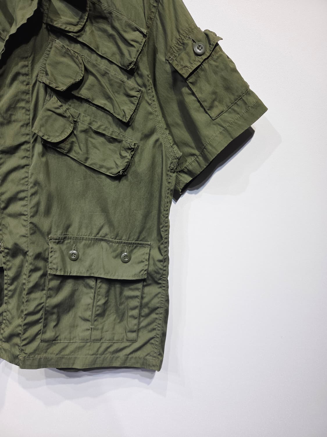 OLD CROW 멀티포켓 밀리터리 반팔 셔츠 상품이미지5