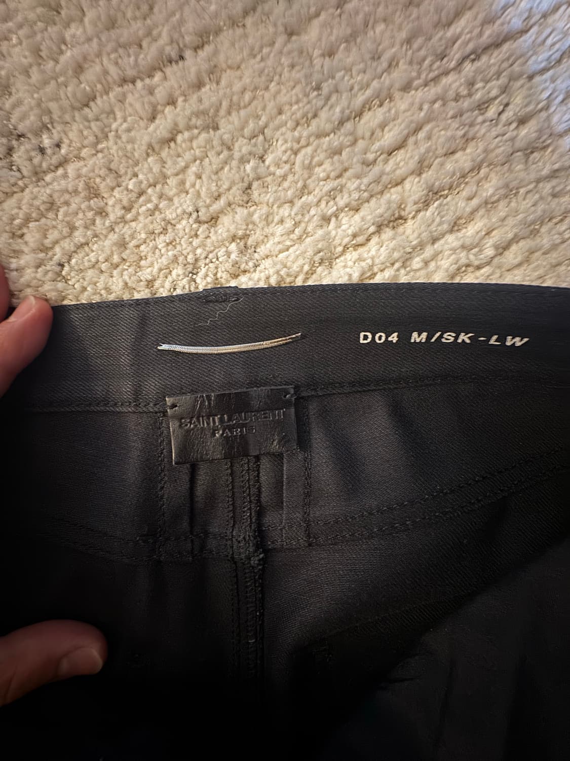 Saint Laurent 레더 패널진 15fw 29 상품이미지6