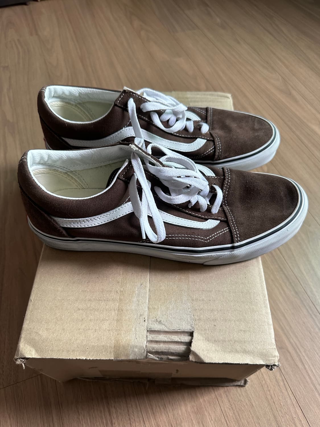 반스 올드스쿨 컬러 띠어리 브라운 코코아 280 상품이미지6