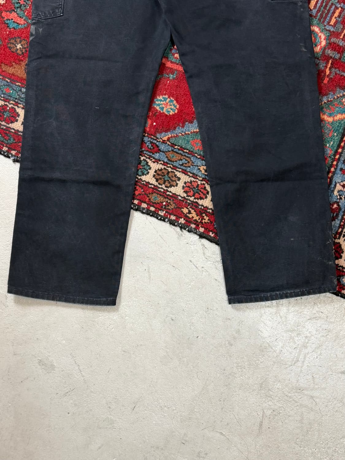 OG USA Made 칼하트 B01 더블니 블랙 칼하트 썩블니 좀비 상품이미지8