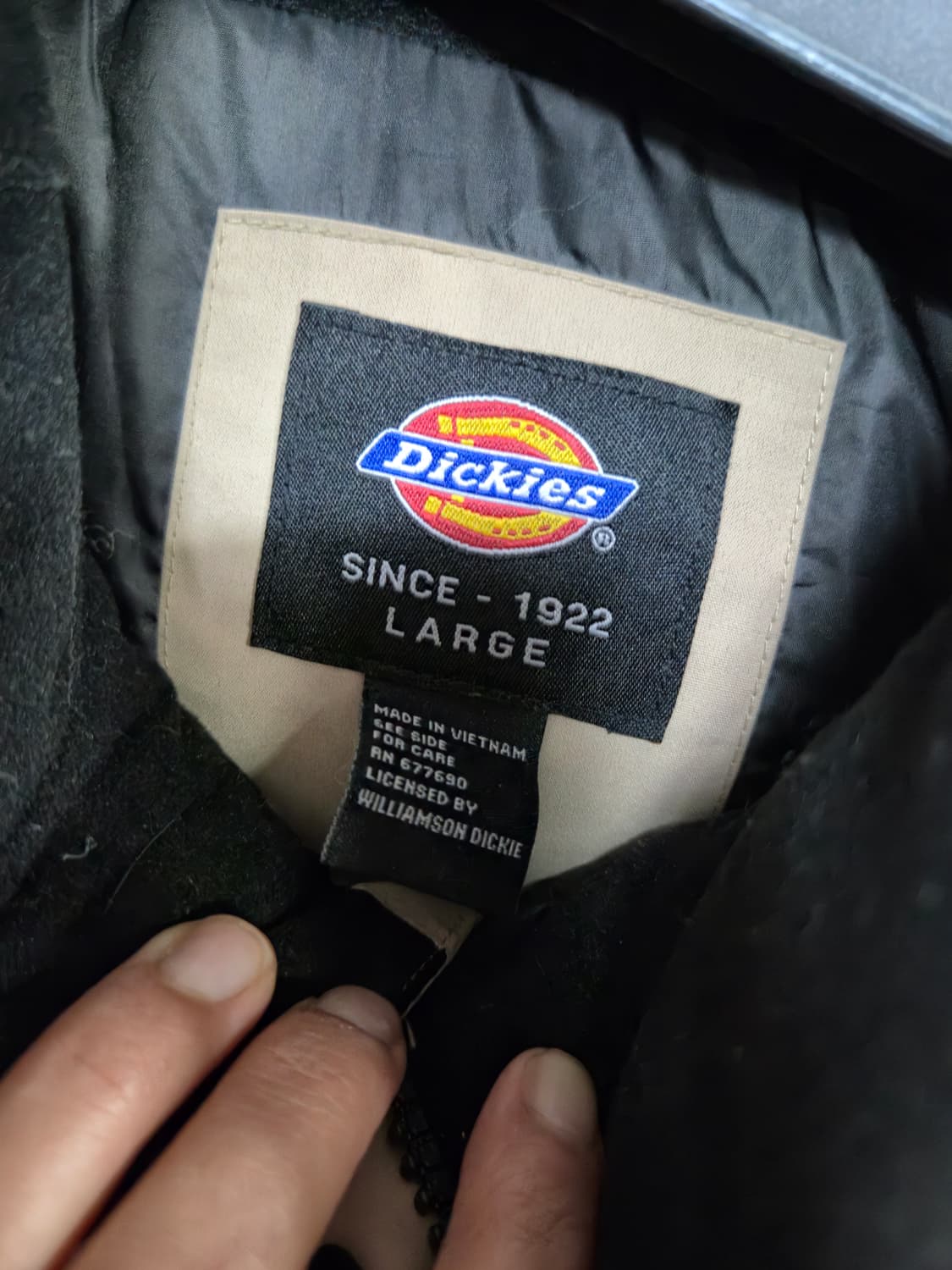 디키즈 후드 패딩 점퍼 베이지 상품이미지8