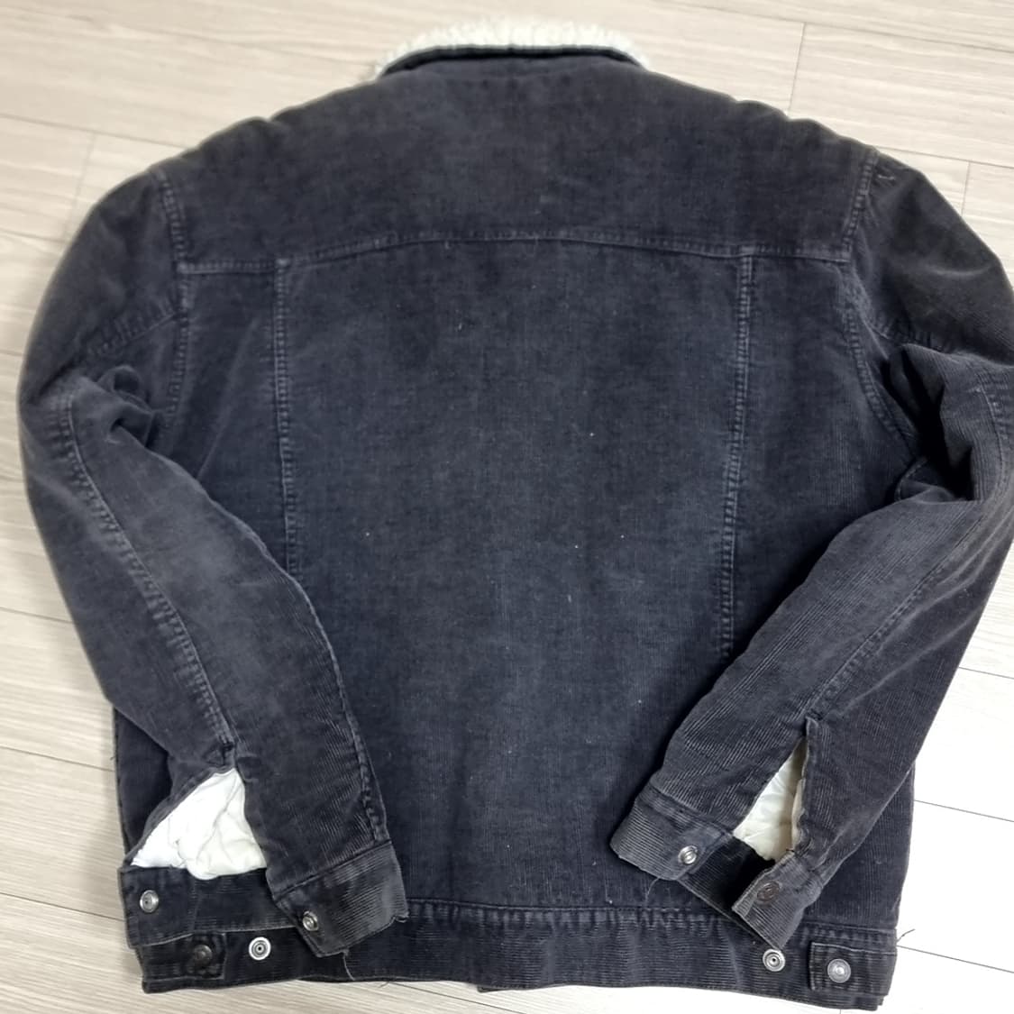 80-90년대 한국제 리바이스 코듀로이 쉐르파 트러커 자켓(100) 상품이미지2