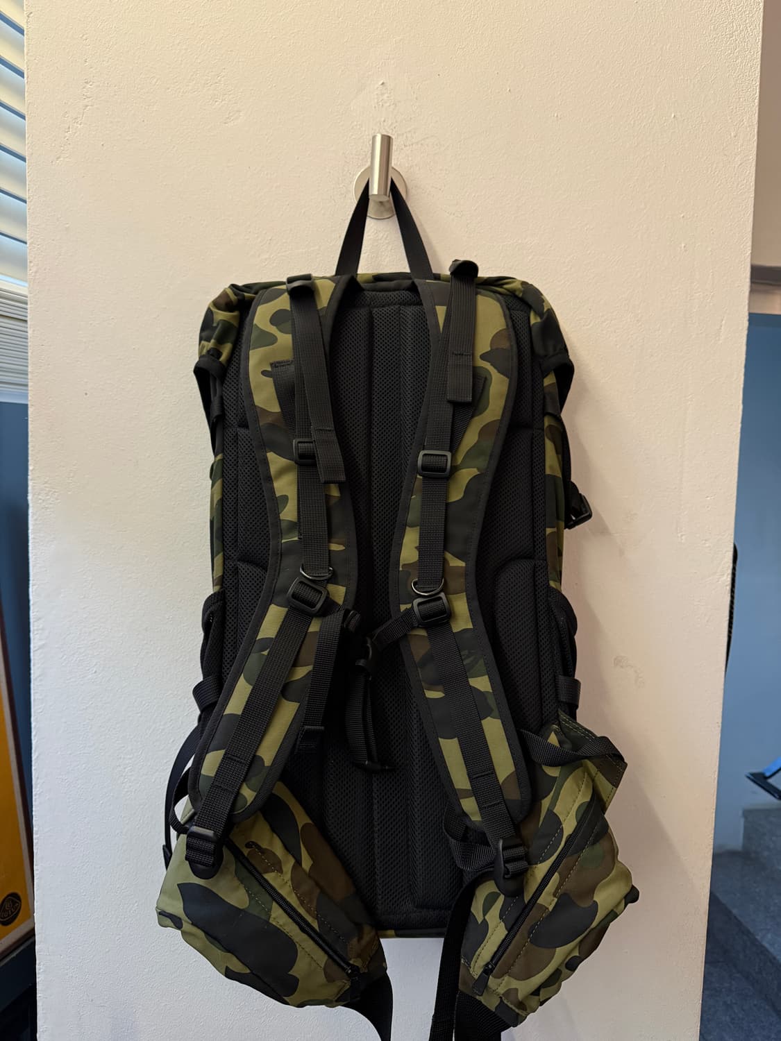 Bape x Porter camo backpack 상품이미지5