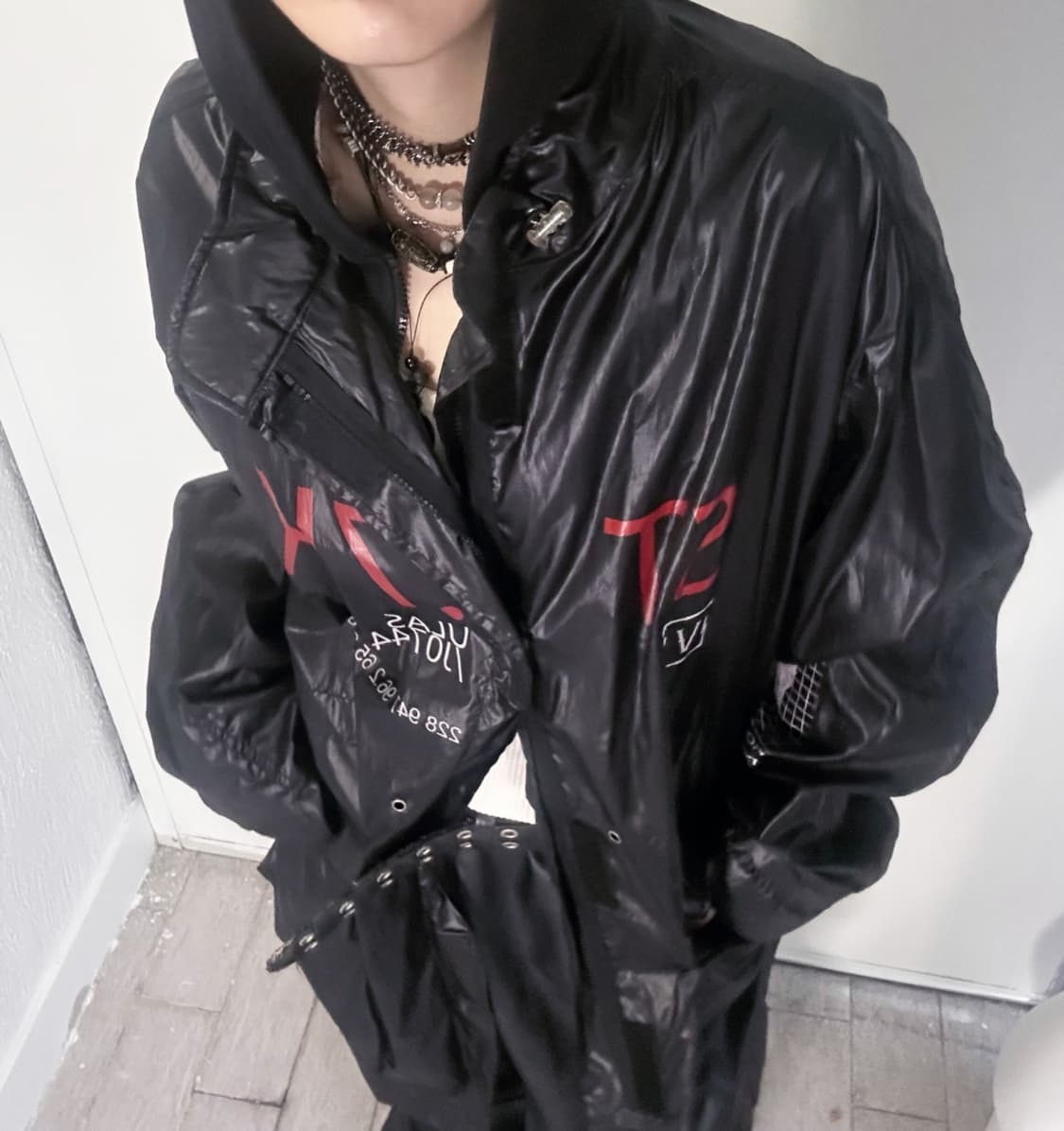 long trench hooded jacket 상품이미지2