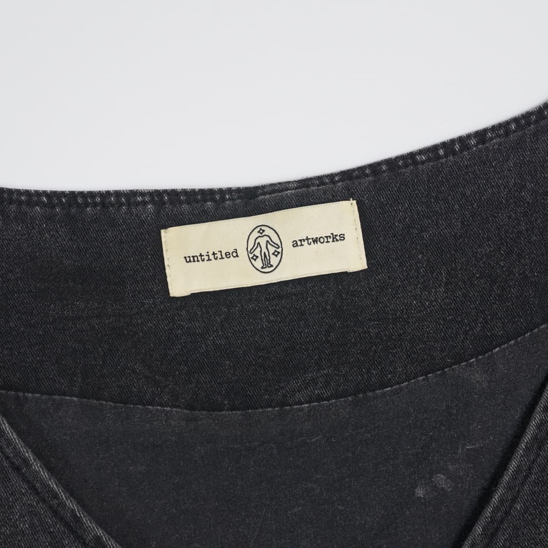 언타이틀 아트웍스 카고 데님 베스트 상품이미지9