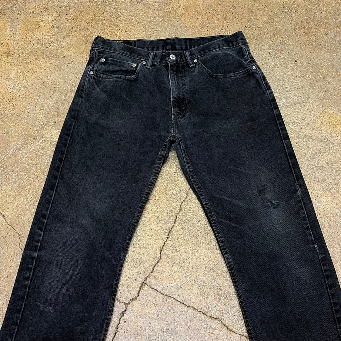 미국 빈티지 리바이스 505 블랙진 청바지 상품이미지2