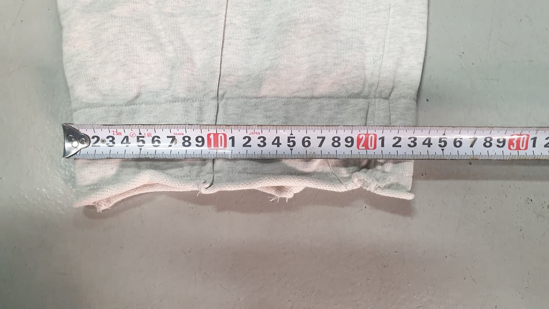 SATUR 와이드 컷오프 스웻 팬츠S 상품이미지4