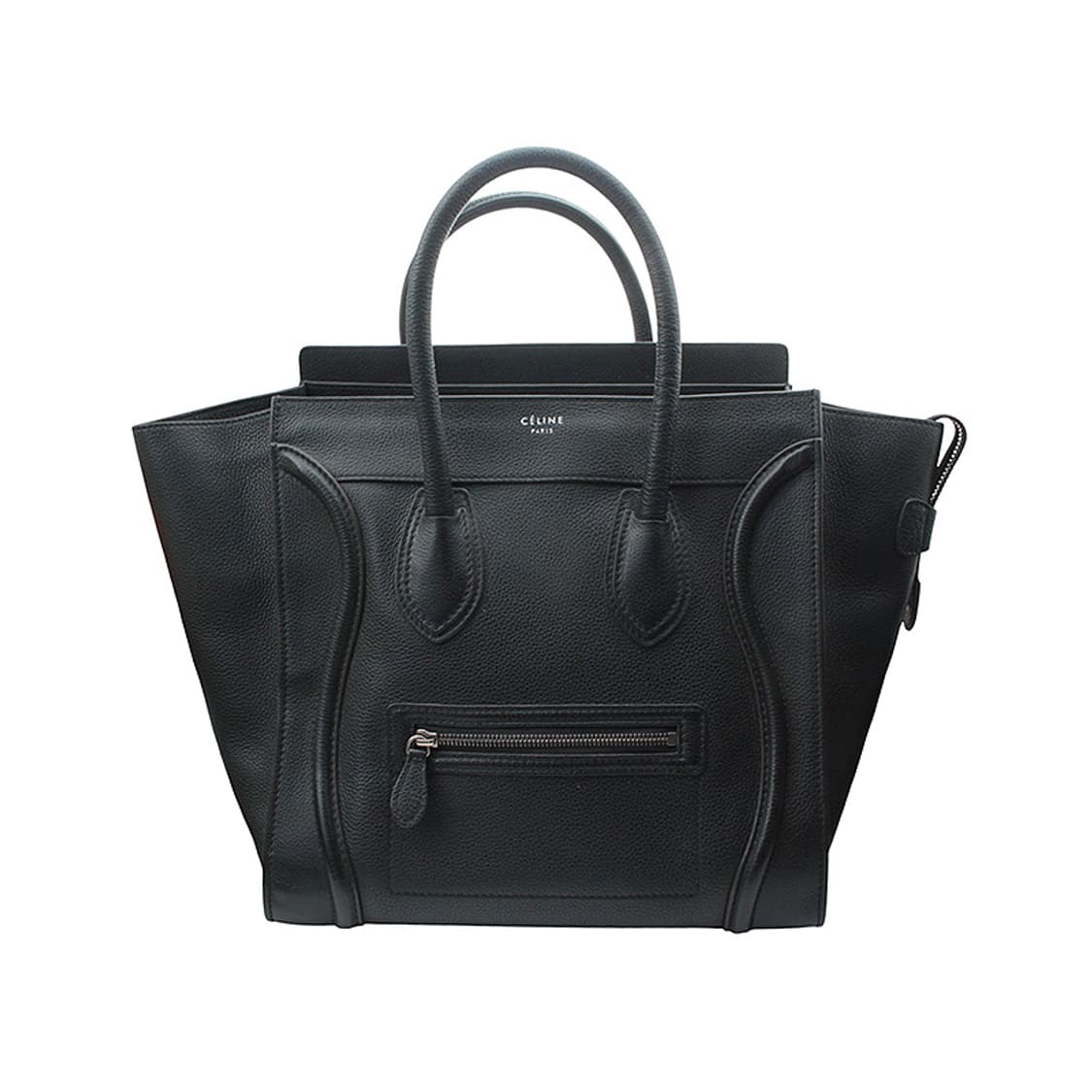 셀린느 블랙 러기지 미듐 토트백 상품이미지1